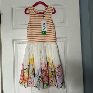 Girls Molo summer dress, size 9-10, NWT